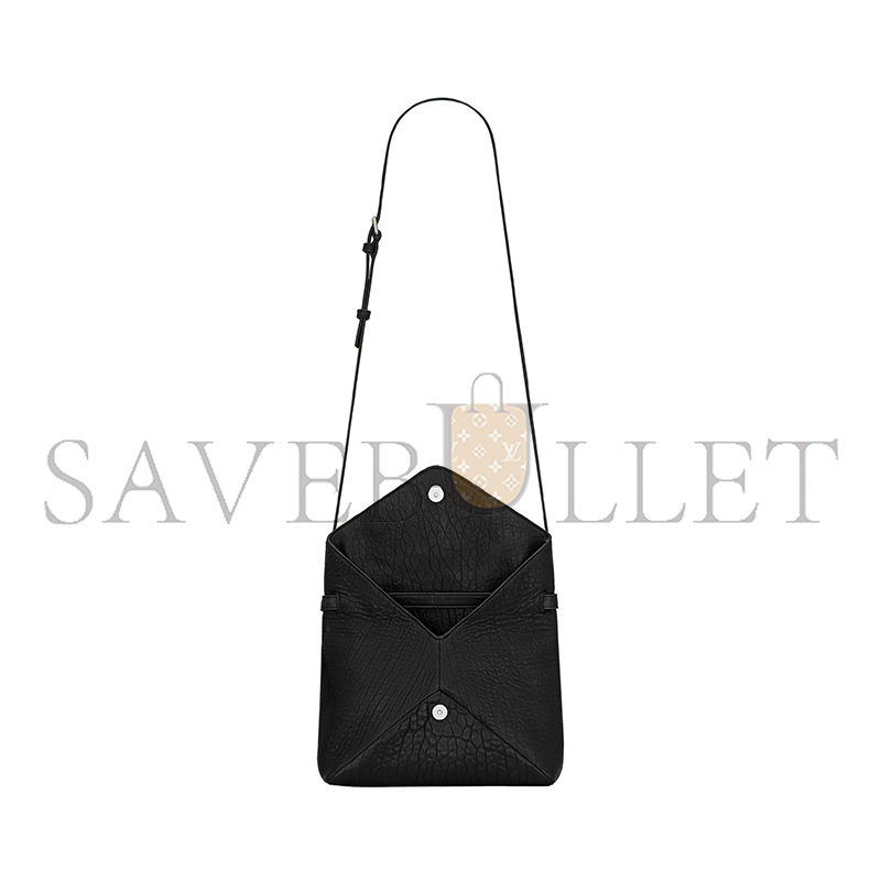 YSL CASSANDRE ENVELOPE MESSENGER IN LAMBSKIN 801490AACIU1000 (23*16.5*6cm) YSL CASSANDRE ENVELOPE MESSENGER IN LAMBSKIN 801490AACIU1000 (23*16.5*6cm)